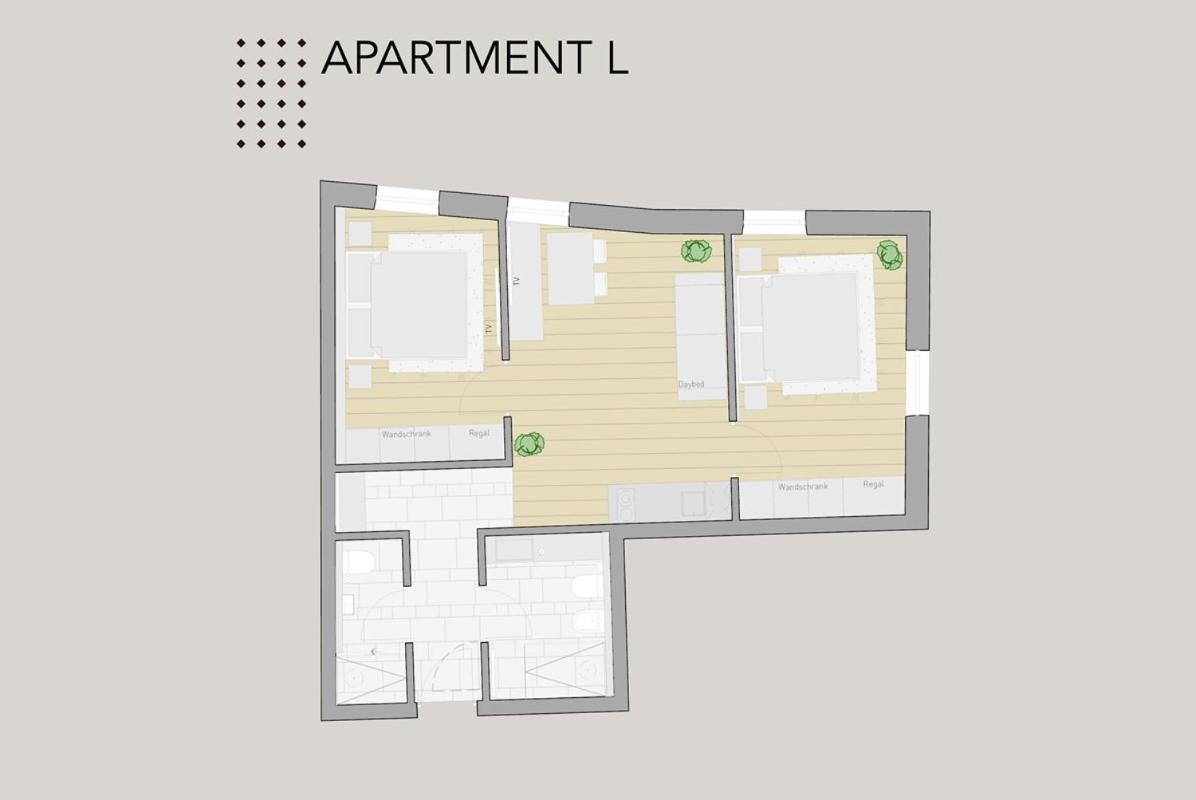 ריסקונה Hofergut Suites & Apartments חדר תמונה